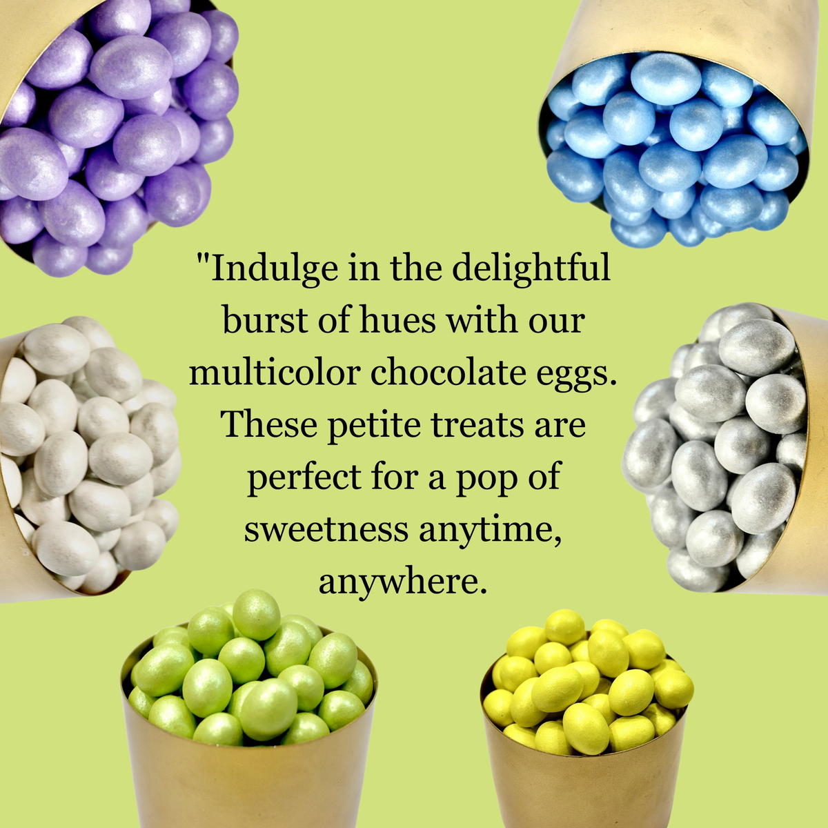 Confect Multicolor | Edible Chocolate Eggs Multipack