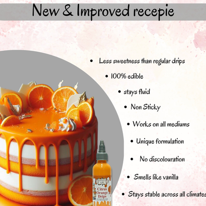 Confect Citrus Orange | Edible Drips