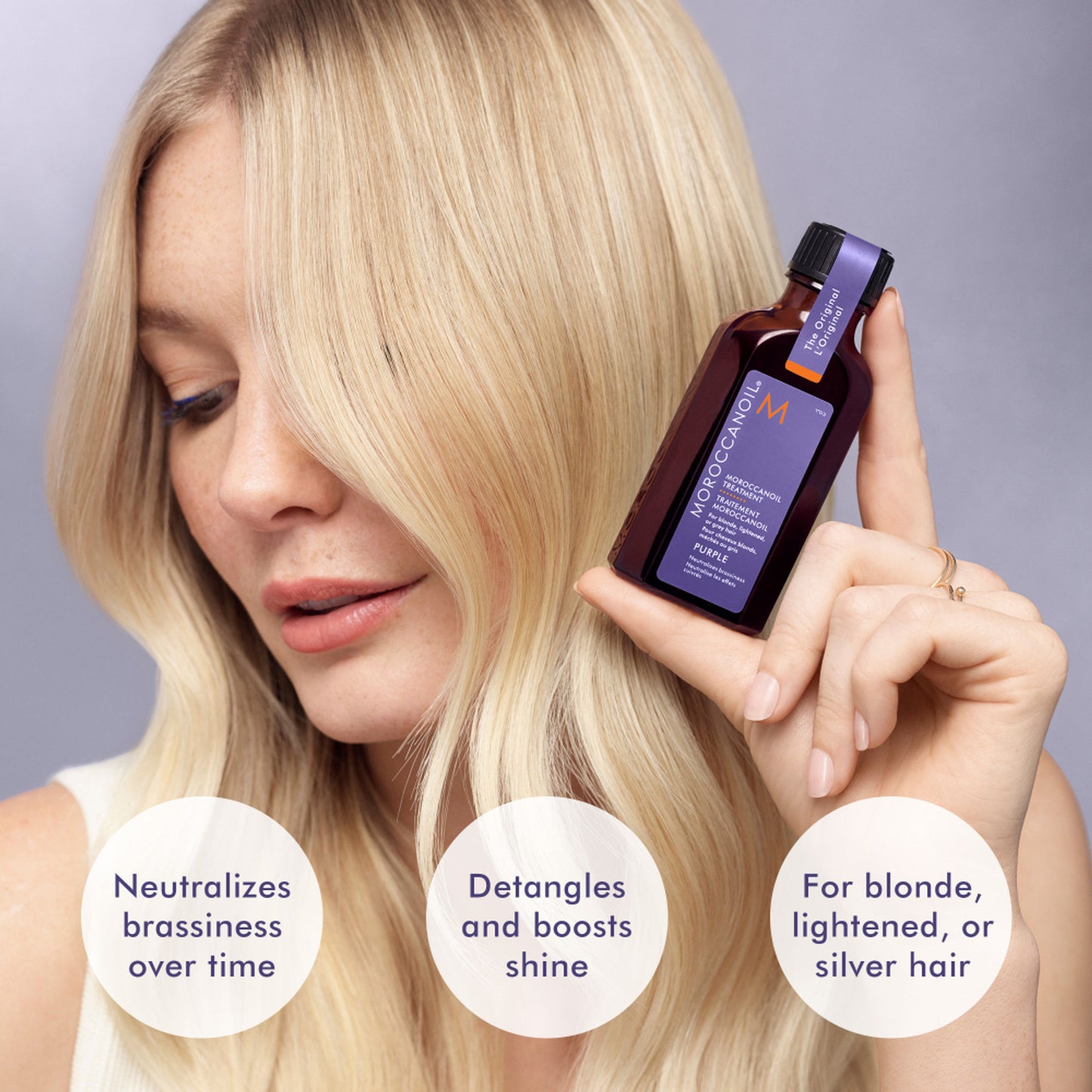 Moroccanoil Purple Treatment Hair Oil