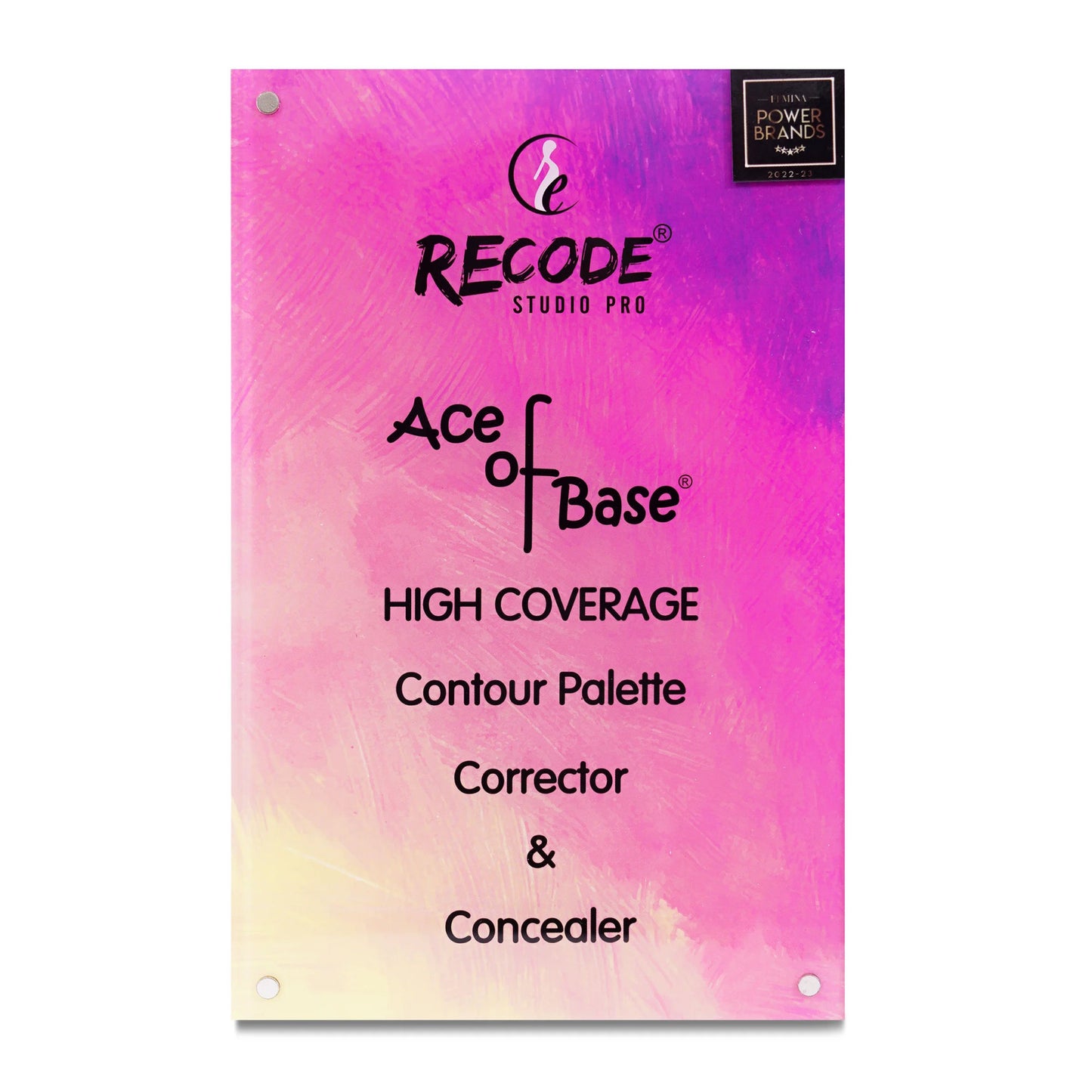 Recode Beauty Concealer, Colour Corrector & Contour Palette