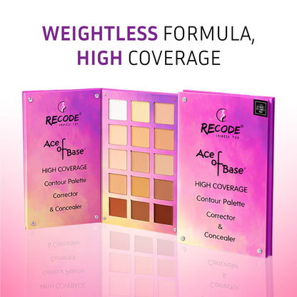 Recode Beauty Concealer, Colour Corrector & Contour Palette