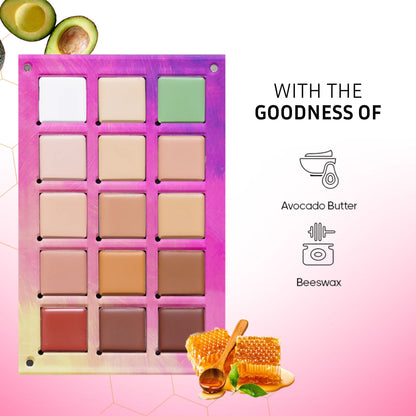 Recode Beauty Concealer, Colour Corrector & Contour Palette
