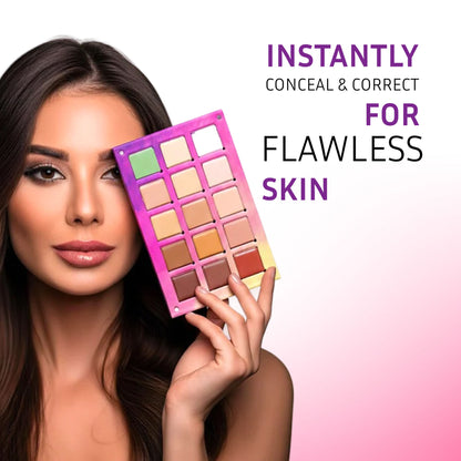 Recode Beauty Concealer, Colour Corrector & Contour Palette
