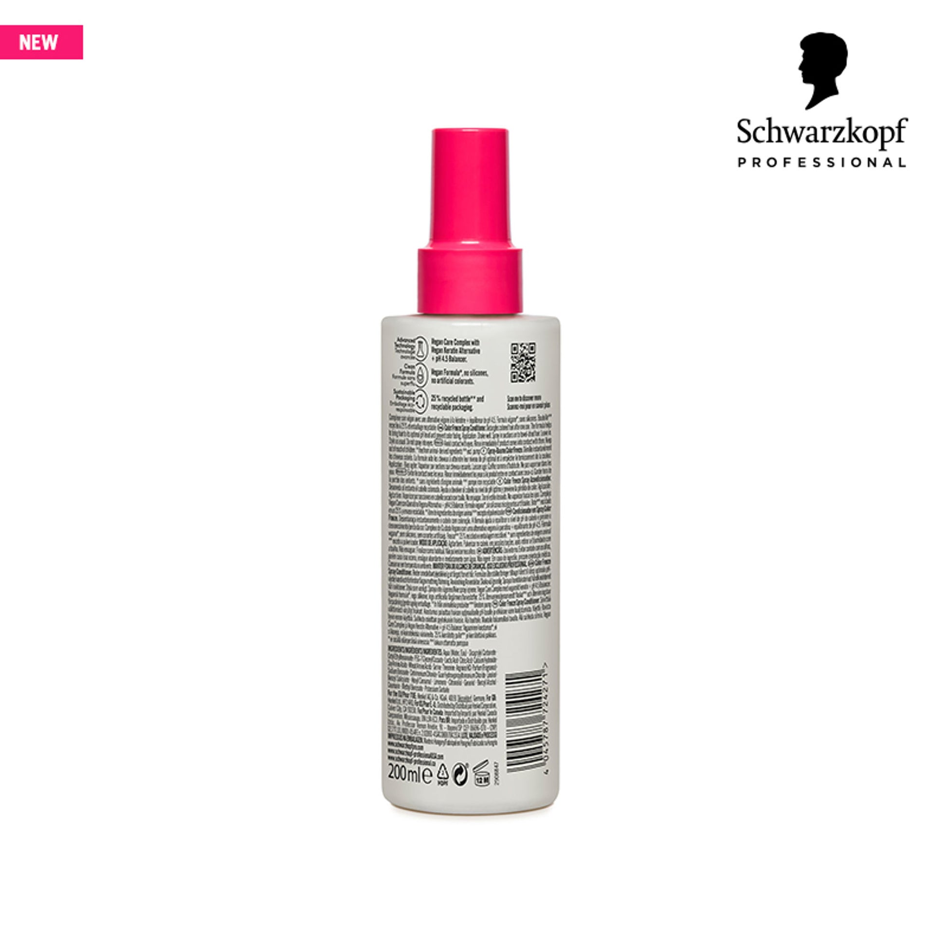 Schwarzkopf Professional Bonacure Color Freeze Spray Conditioner pH 4.5