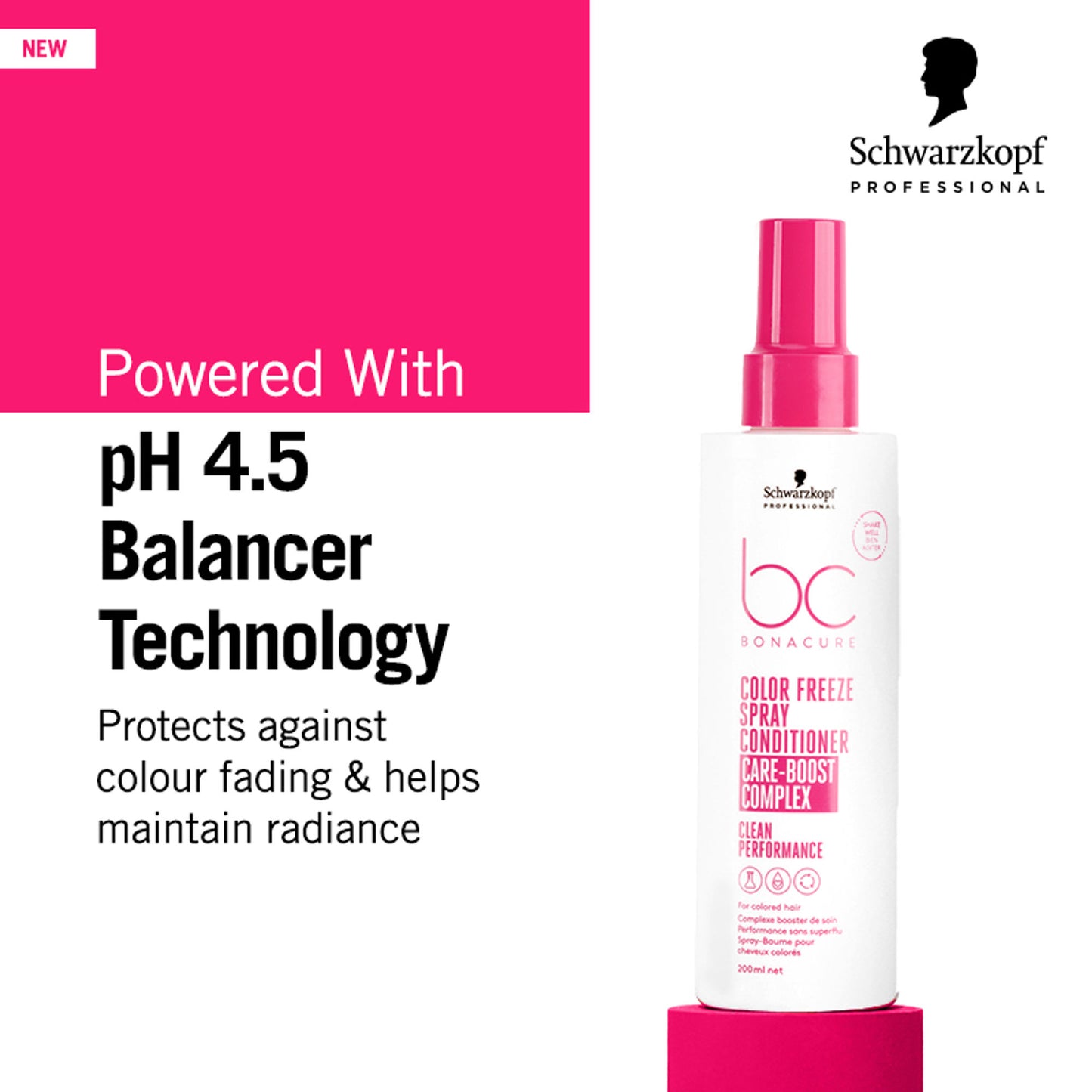 Schwarzkopf Professional Bonacure Color Freeze Spray Conditioner pH 4.5