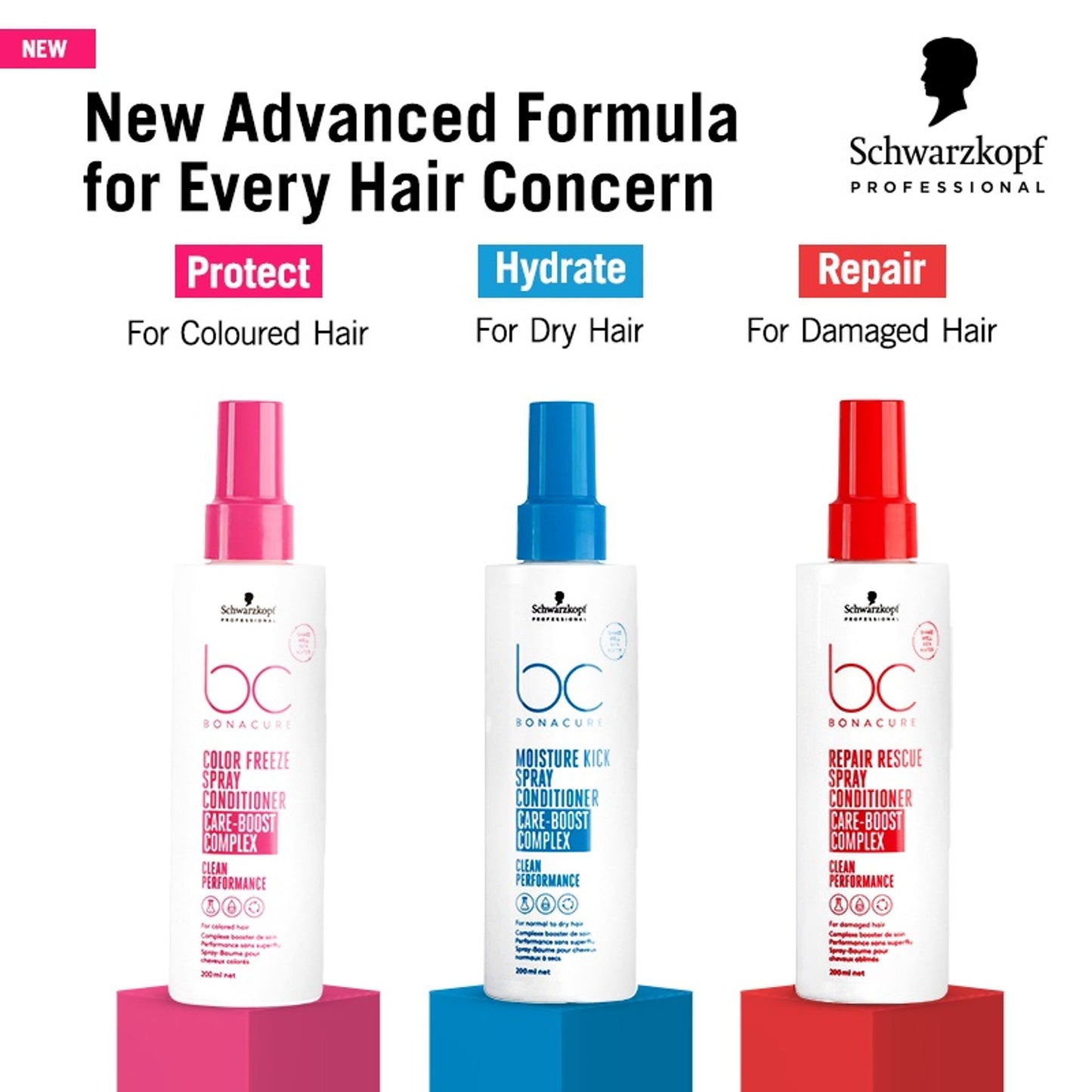 Schwarzkopf Professional Bonacure Color Freeze Spray Conditioner pH 4.5