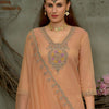 Dhiyona IE Women's Women Floral Embroidered Regular Sequinned Kurta With Trousers & Dupatta