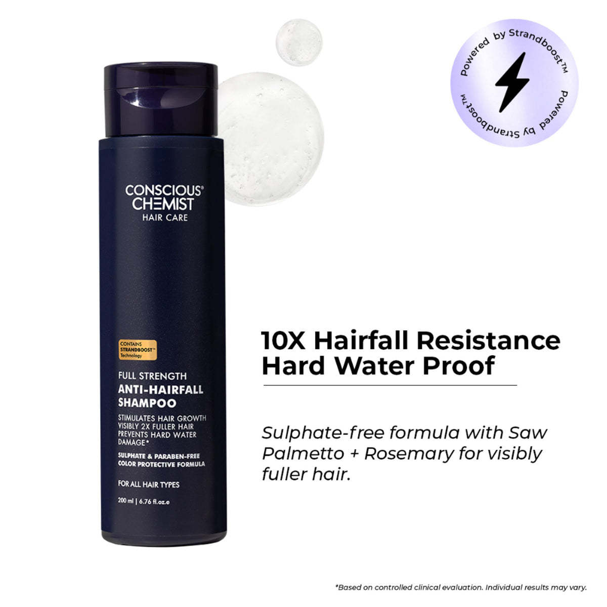 Conscious Chemist Full Strength Anti-Hairfall Shampoo