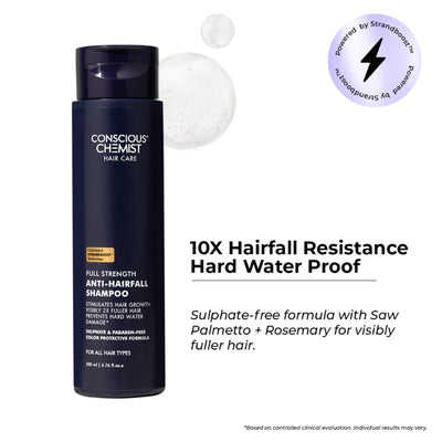Conscious Chemist Full Strength Anti-Hairfall Shampoo