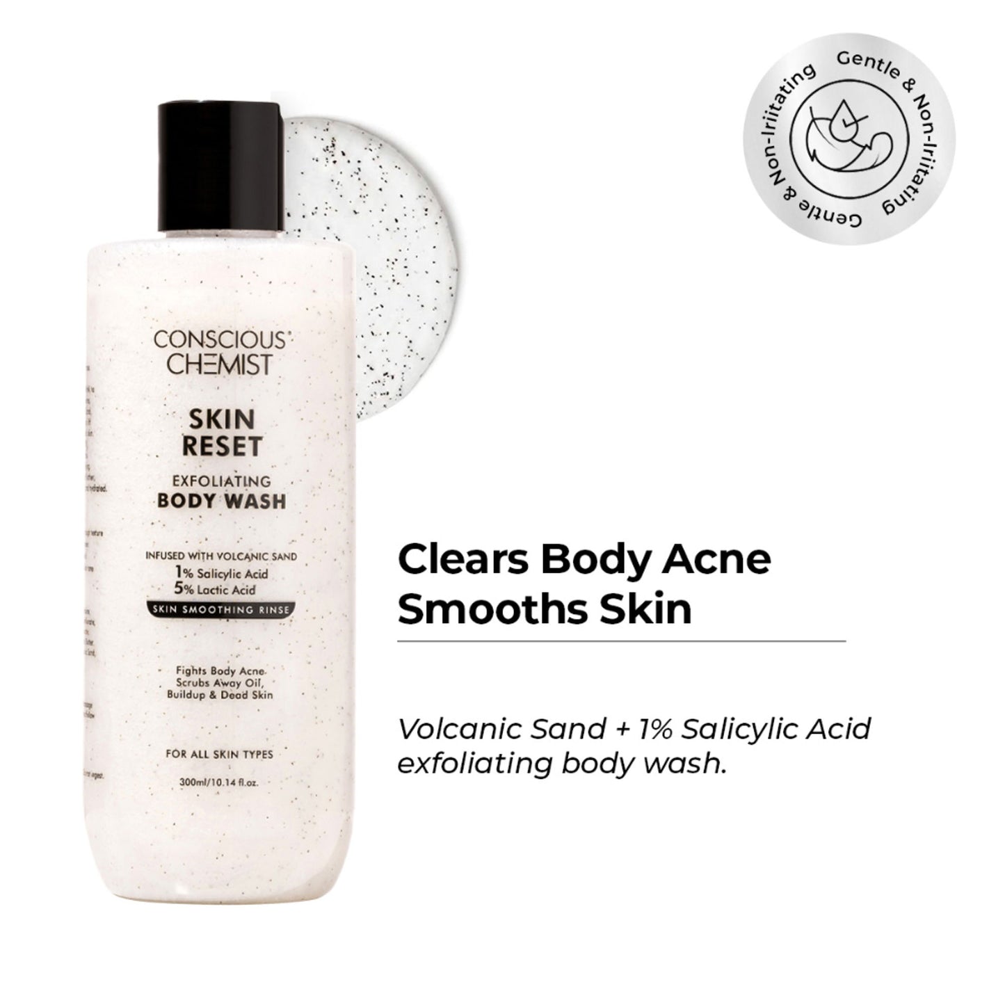Conscious Chemist Skin Reset Exfoliating Bodywash