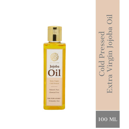 The Pure Story Natural Cold Pressed Jojoba Oil for Hair & All Body parts