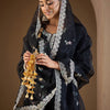 Dhiyona IE Ethnic Motifs Embroidered Kurta With Trousers & Dupatta