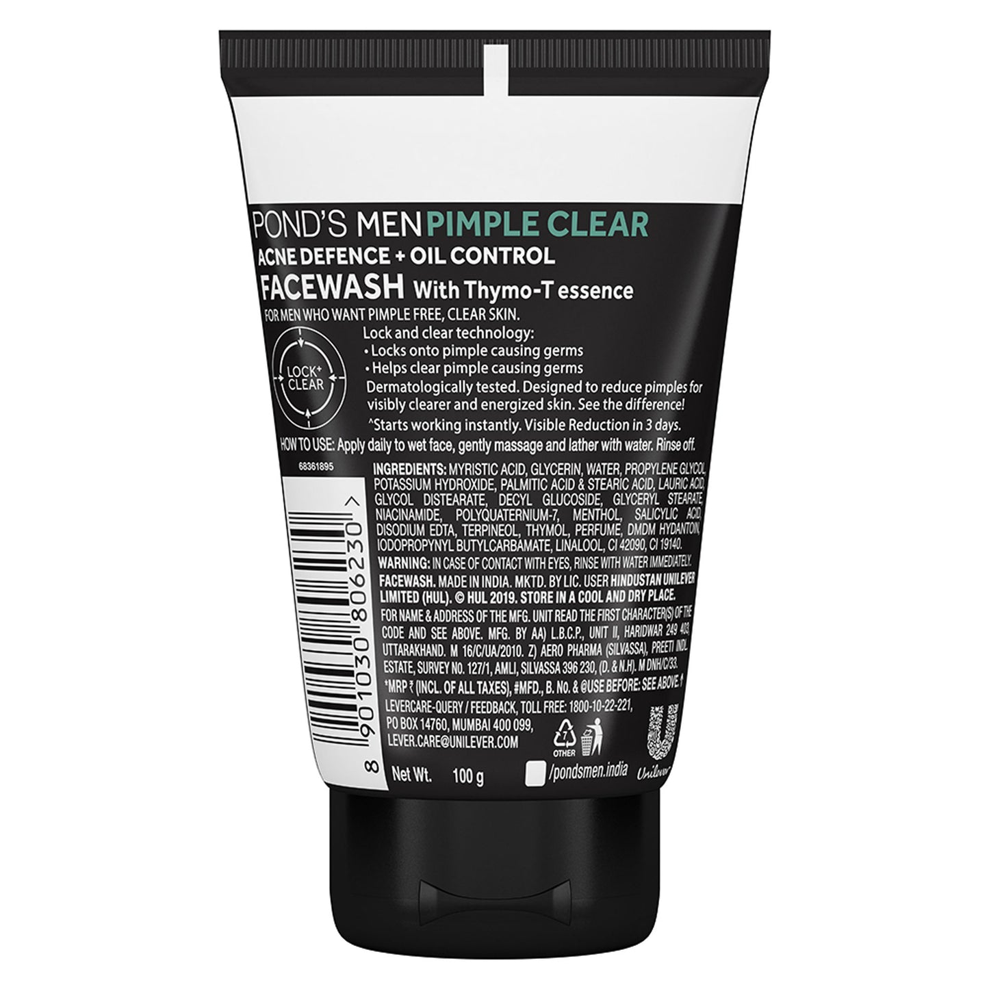 Ponds Men Pimple Clear Face Wash