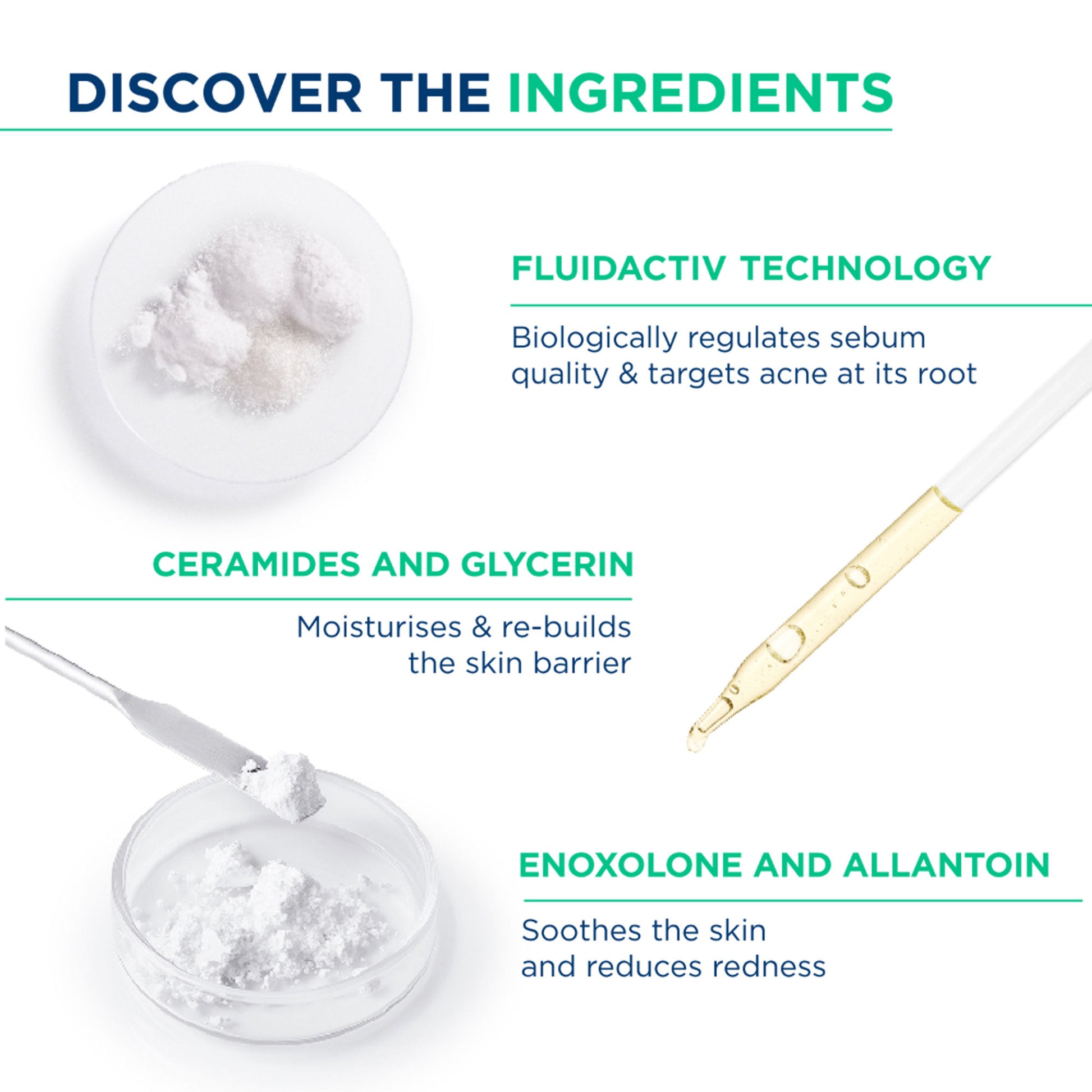 Bioderma Moisturizer Sebium Hydra for Oily, Acne-Prone Skin with Ceramides for 24H Hydration