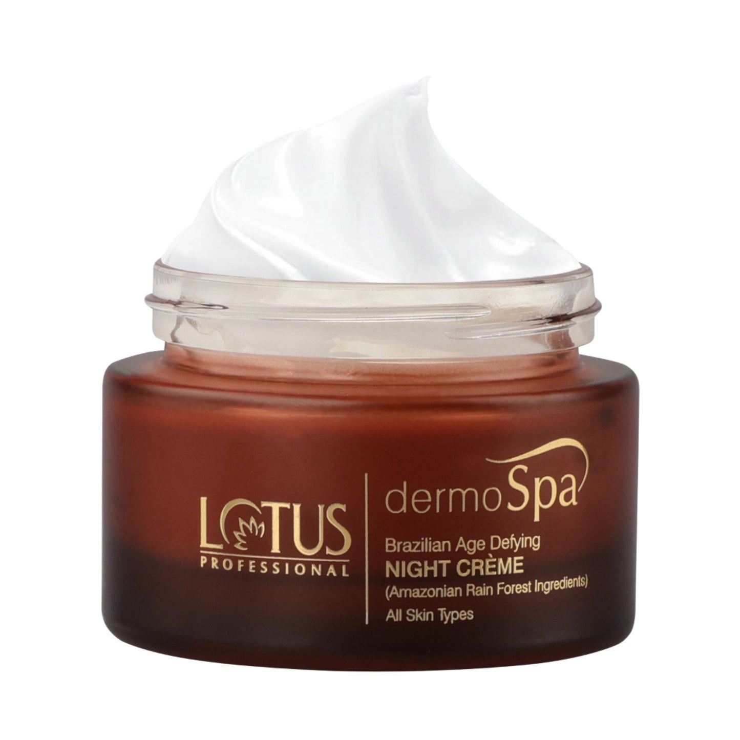 Lotus Professional dermoSpa Brazilian Age Defying Night Face Cream, Restore Skin Elasticity