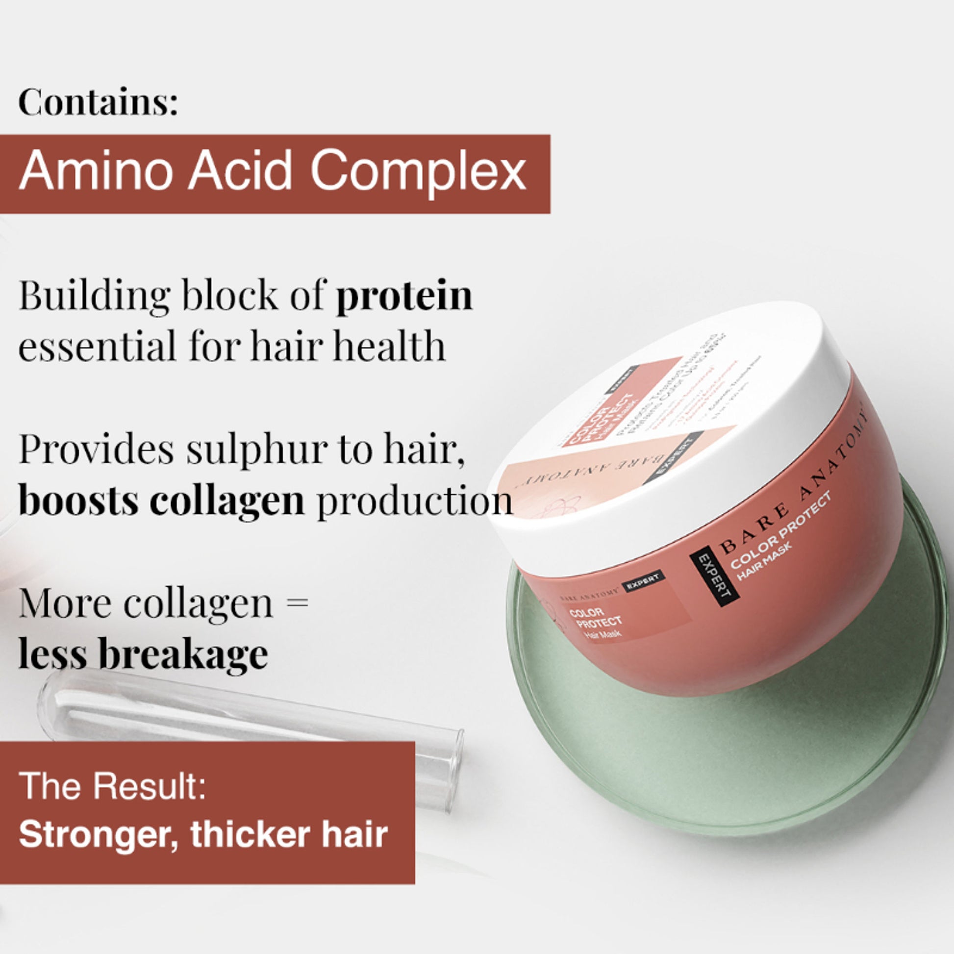 Bare Anatomy Colour Protect Hair Mask for Dry and Frizzy Coloured Hair Retains Colour Upto 8 Weeks