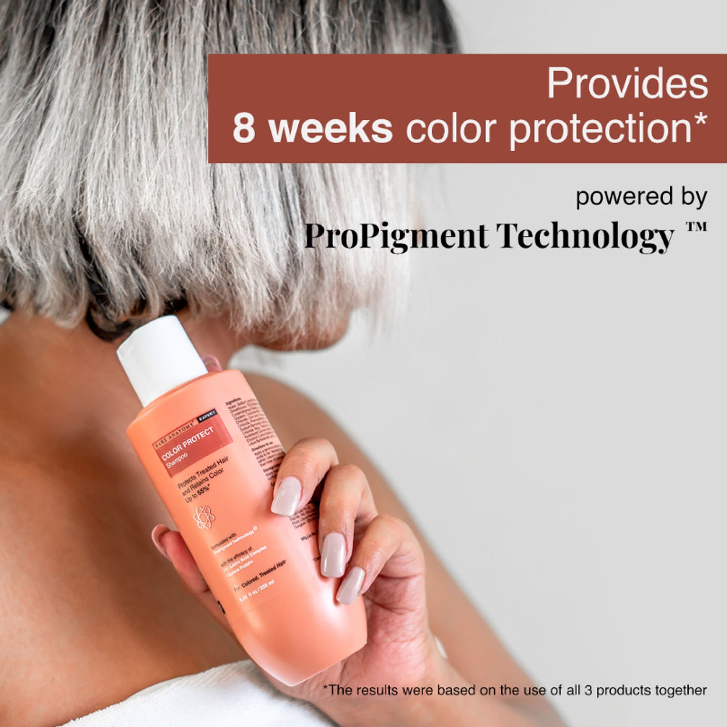 Bare Anatomy Hair Color Protect Shampoo, 8 Week Hair Colour Retention Shampoo for Dry & Frizzy Hair