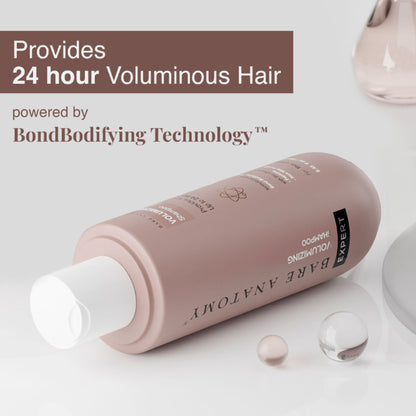 Bare Anatomy Volumizing Shampoo with Peptides & Rich Milk Protein for Thin & Flat Hair