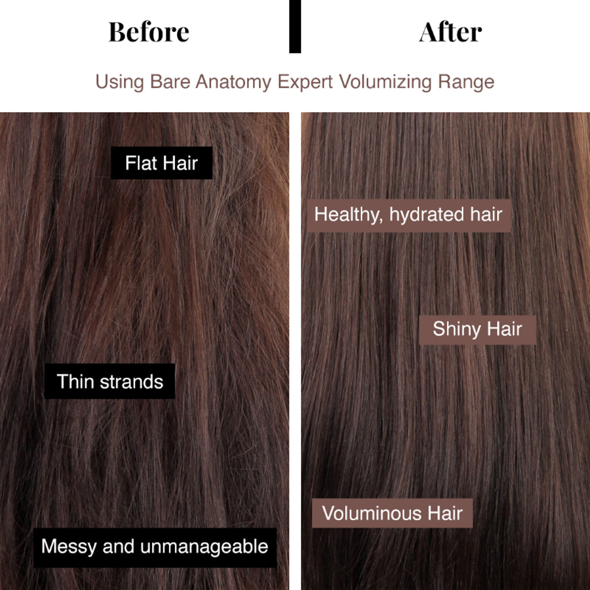Bare Anatomy Volumizing Hair Mask with Peptides Hair Mask For Dry & Frizzy Hair Men & Women