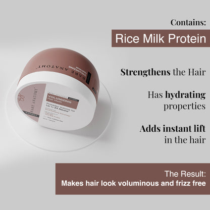 Bare Anatomy Volumizing Hair Mask with Peptides Hair Mask For Dry & Frizzy Hair Men & Women