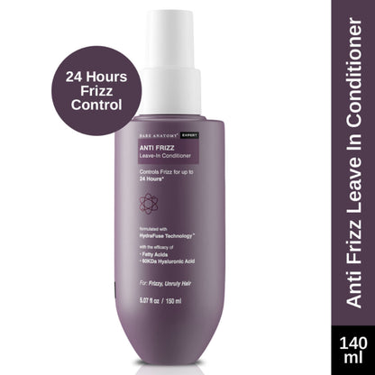Bare Anatomy Anti Frizz Leave In Conditioner Conditioner for Dry and Frizzy hair For Women & Men
