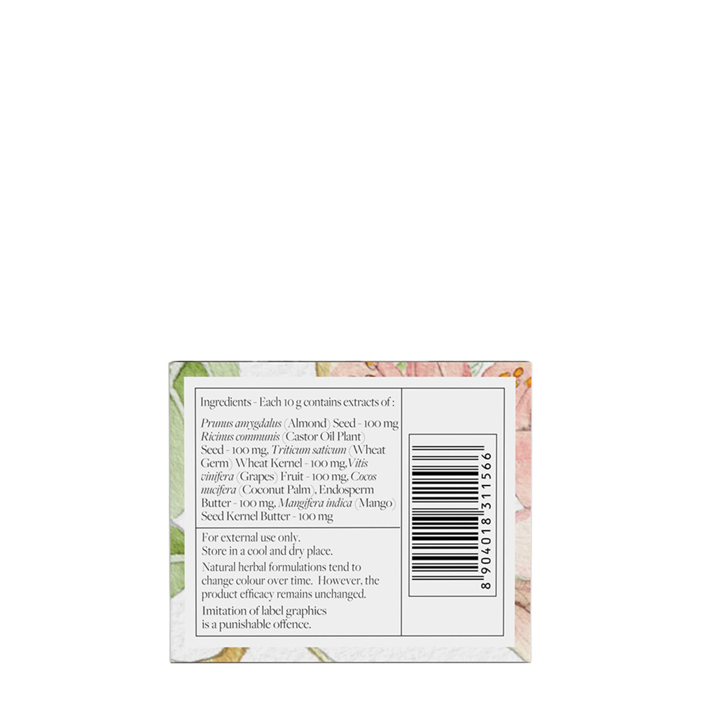 SADHEV Ayurvedic Lip Sleeping Mask Almond & Mango Butter