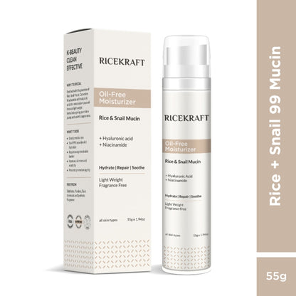 Ricekraft Oil Free Korean Face Moisturizer