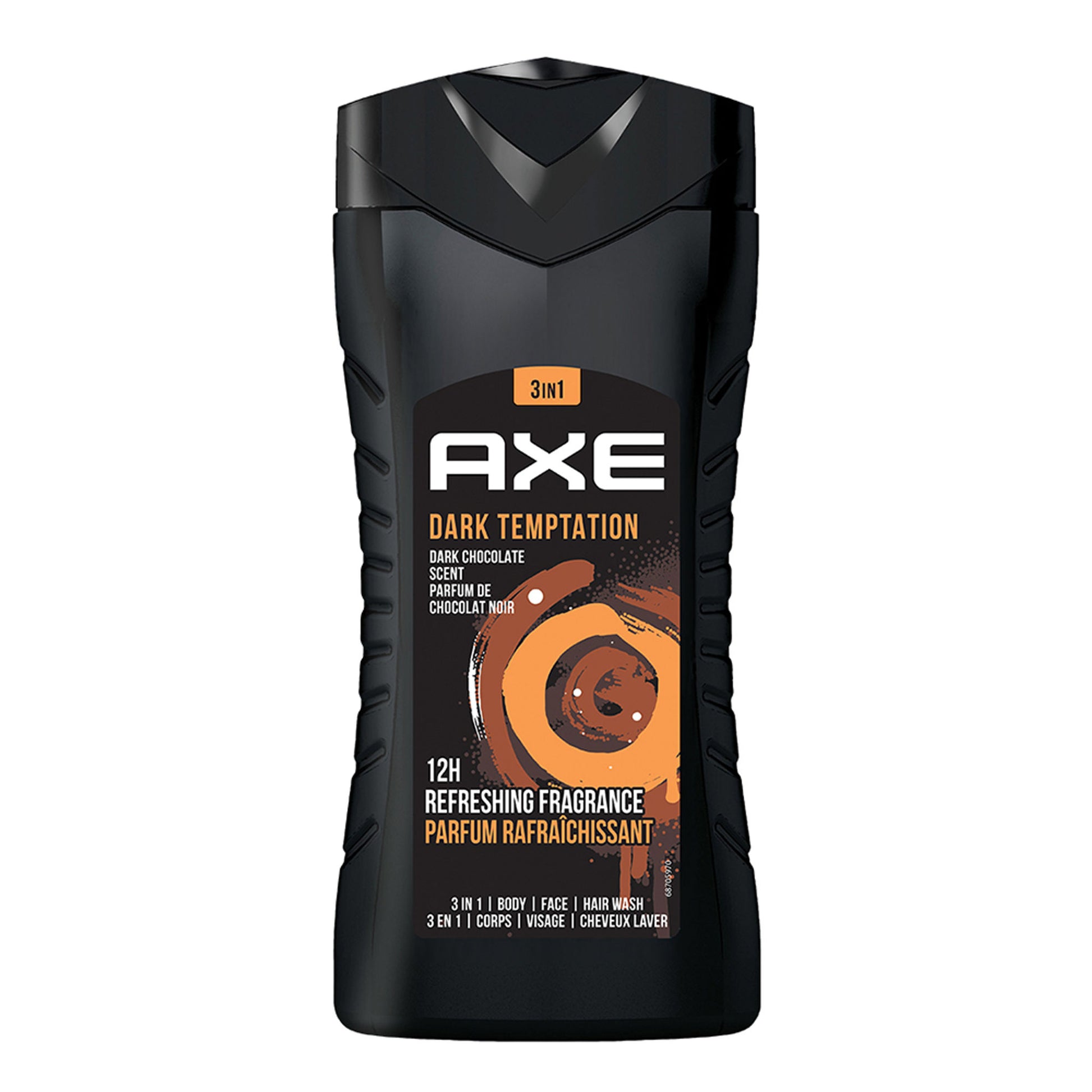Axe Dark Temptation 3 In 1 Body, Face & Hair Wash For Men