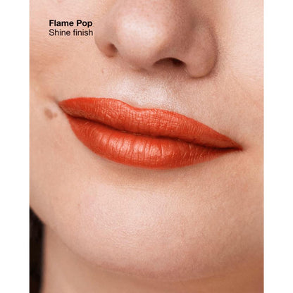 Clinique Pop Longwear Lipstick - Flame
