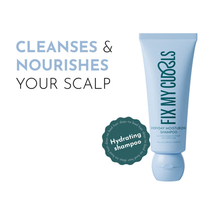 Fix My Curls Everyday Moisturizing Shampoo For Curly And Wavy Hair
