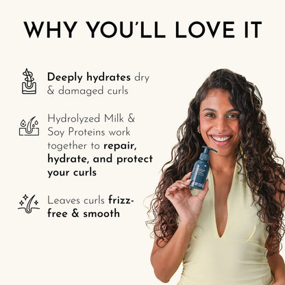 Fix My Curls Hydrating Deep Conditioner For Curly And Wavy Hair