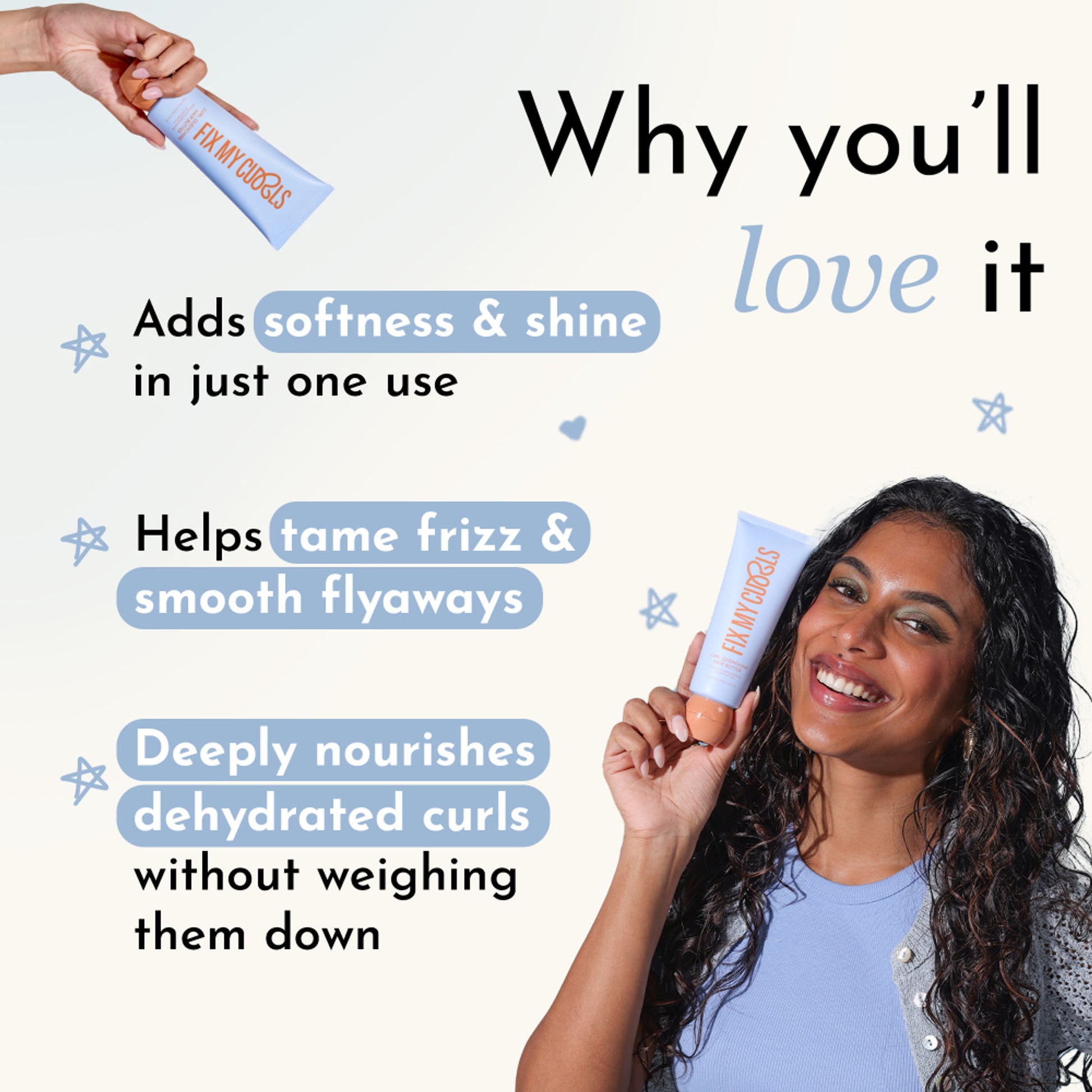 Fix My Curls Curl Quenching Hair Butter