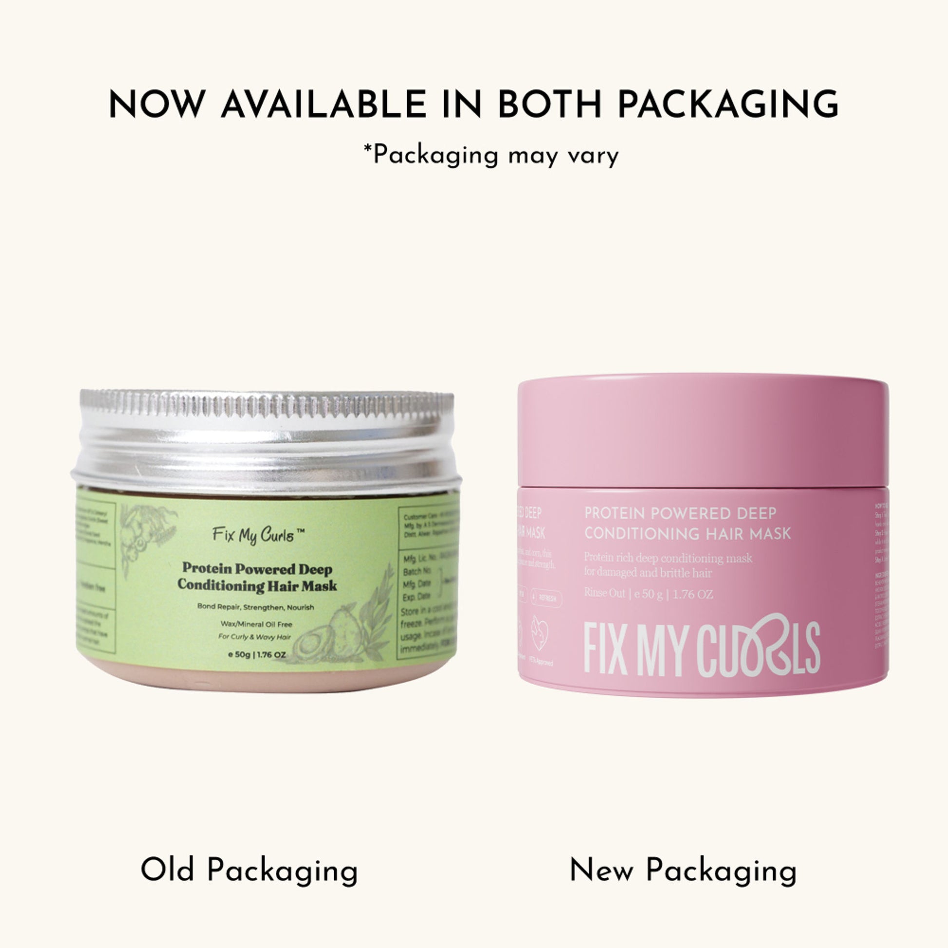 Fix My Curls Protein Powered Deep Conditioning Hair Mask