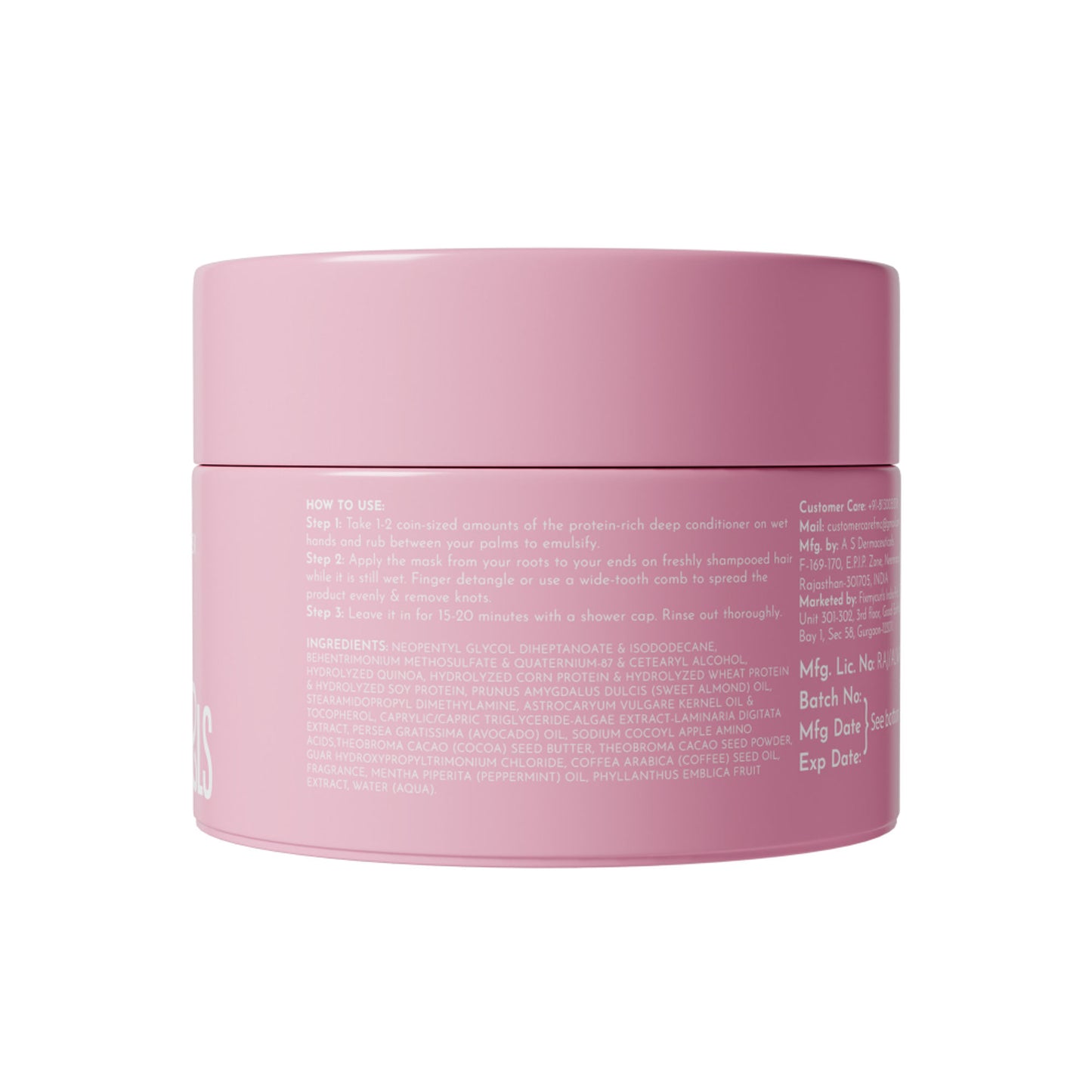 Fix My Curls Protein Powered Deep Conditioning Hair Mask