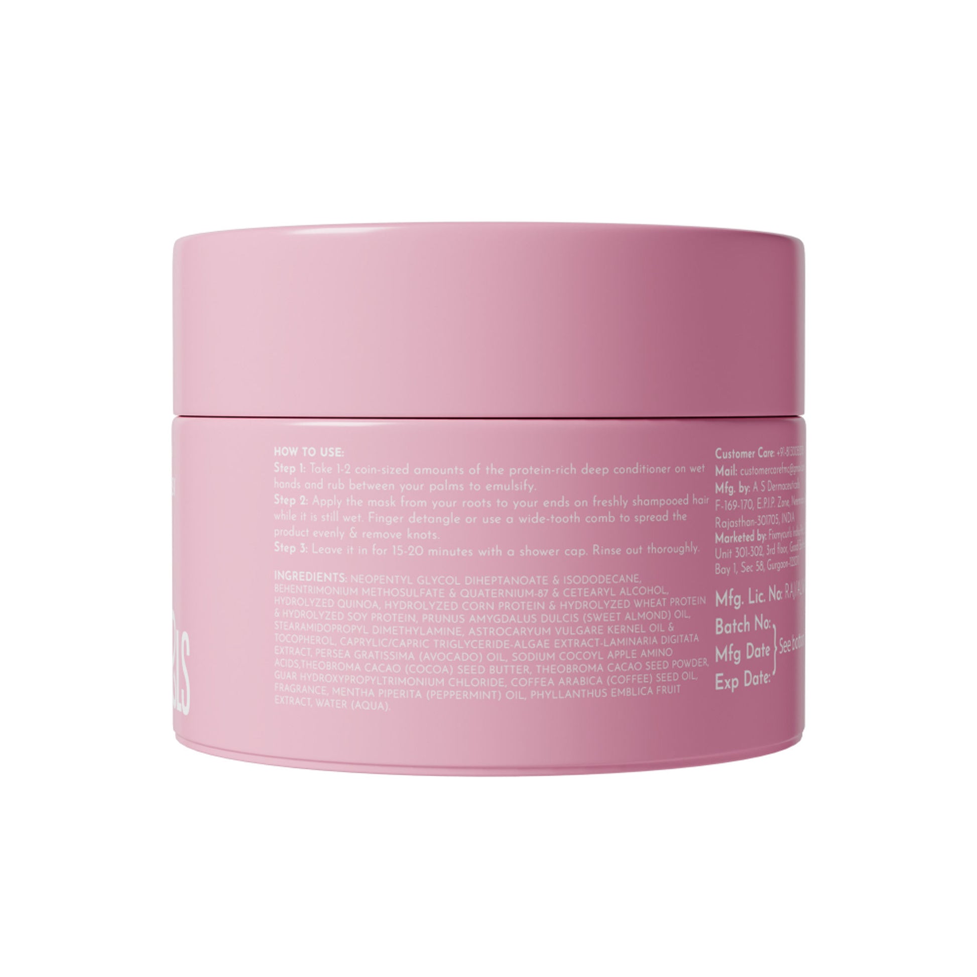Fix My Curls Protein Powered Deep Conditioning Hair Mask
