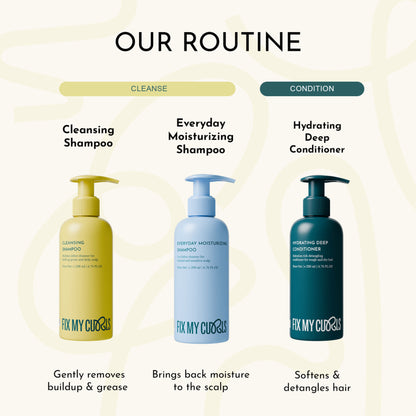 Fix My Curls Cleansing Shampoo For Curly And Wavy Hair
