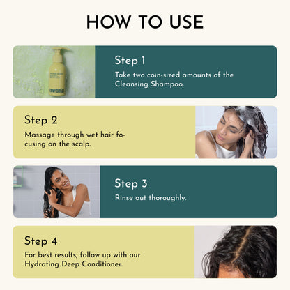 Fix My Curls Cleansing Shampoo For Curly And Wavy Hair