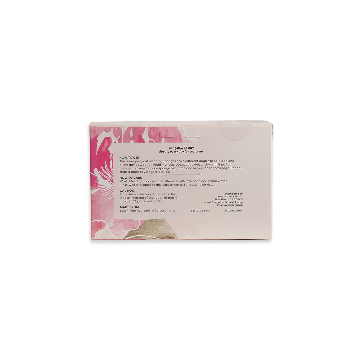BUNGALOW BEAUTY Makeup Blending Sponges - Coral Orange