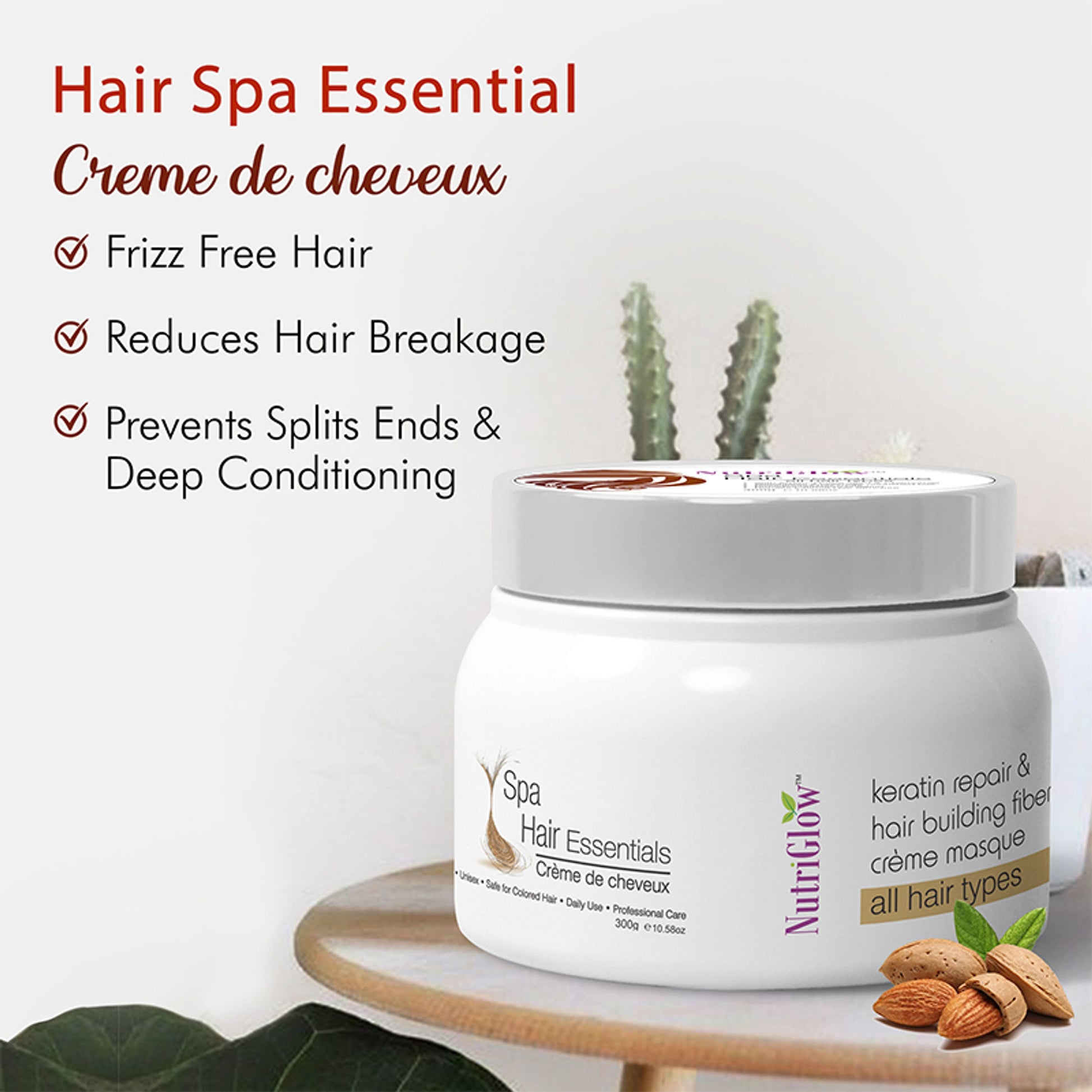 NutriGlow Set of 2 Hair Spa Essentials For All Hair Types