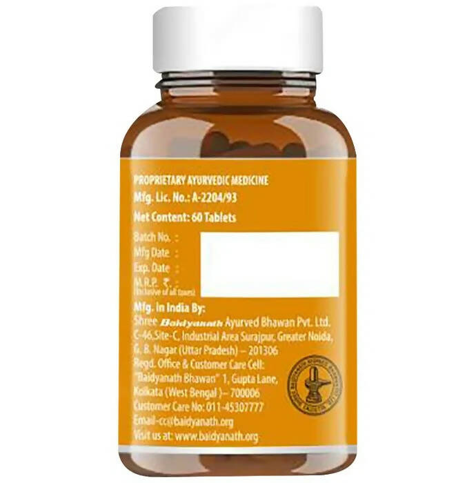 Baidyanath Kolkata Triphala Tablets - Indyancart