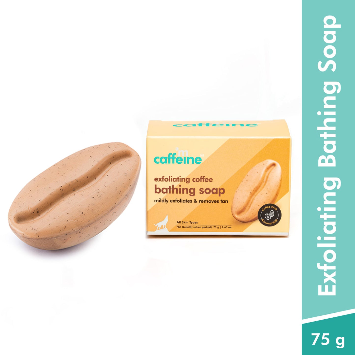 MCaffeine Exfoliating Coffee Bathing Soap