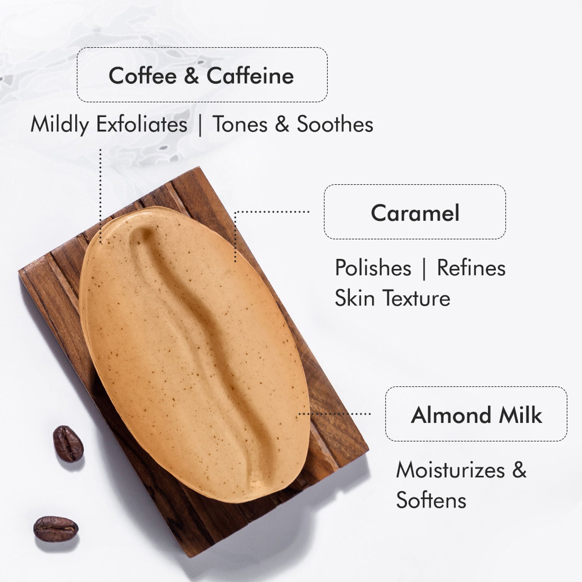 MCaffeine Exfoliating Coffee Bathing Soap