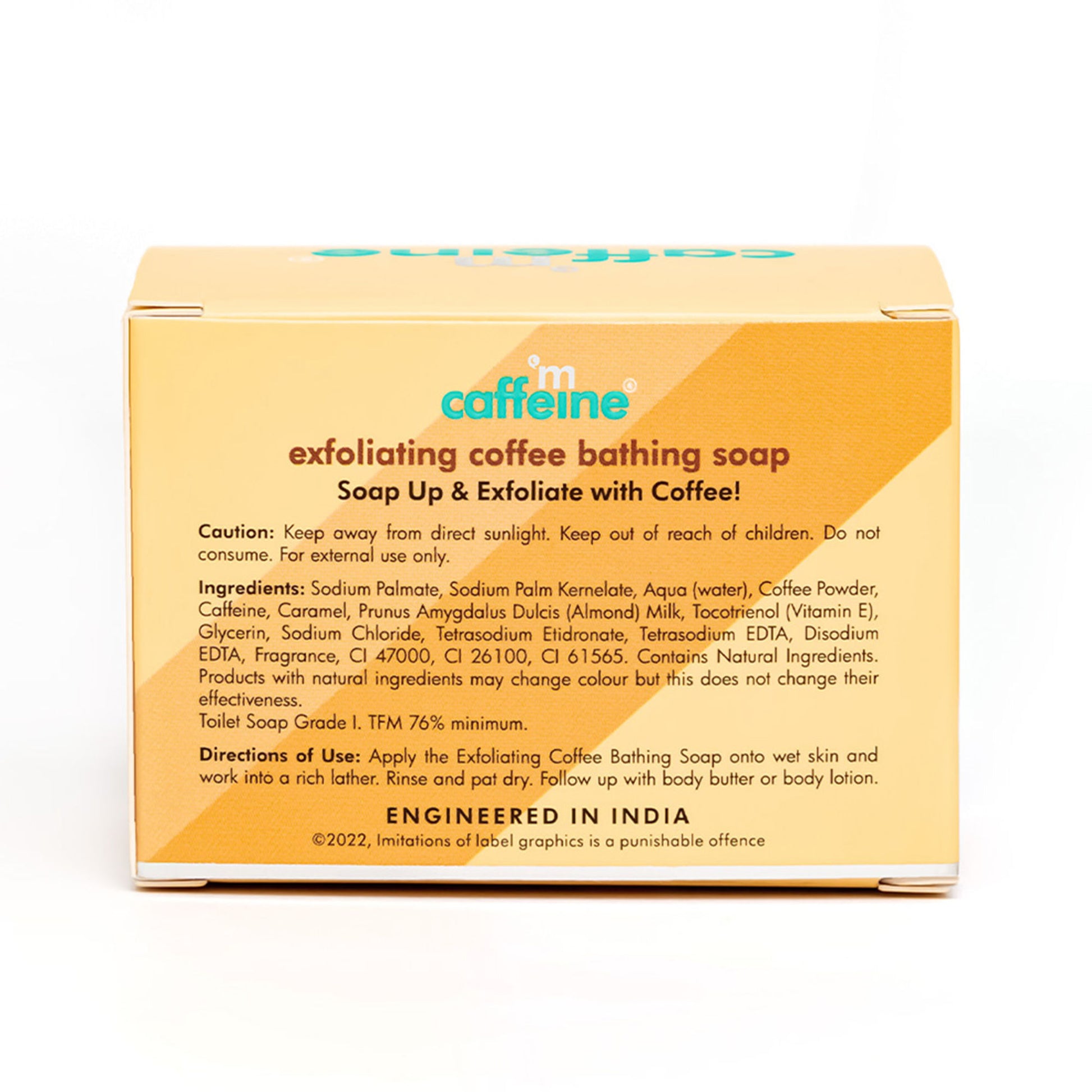 MCaffeine Exfoliating Coffee Bathing Soap