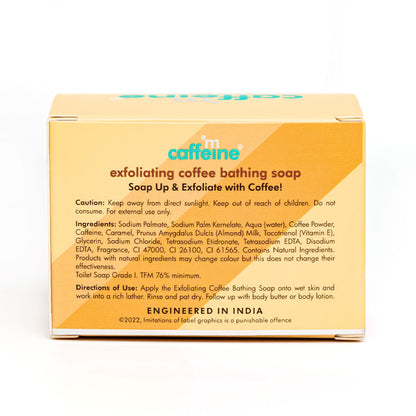 MCaffeine Exfoliating Coffee Bathing Soap