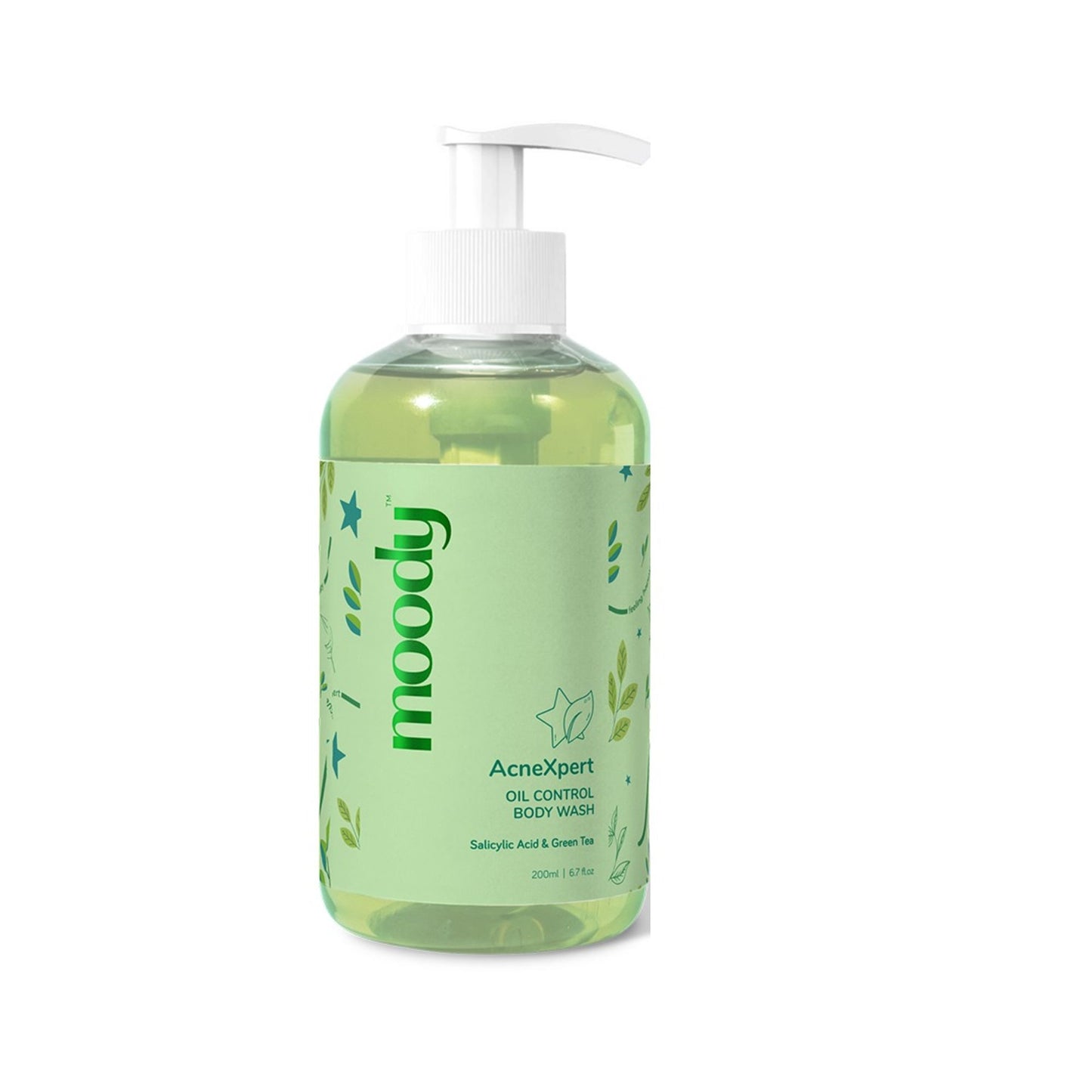 Moody AcneXpert Body Wash with Salicylic Acid & Green Tea