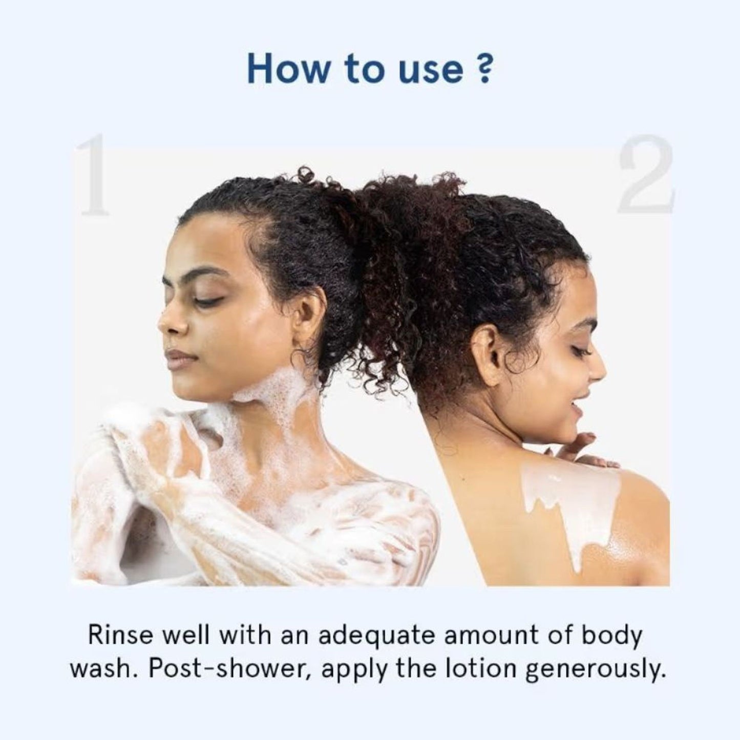 Be Bodywise 1% Salicylic Acid Body Wash + 5% Lactic Acid Body Lotion - Helps Prevent Body Acne