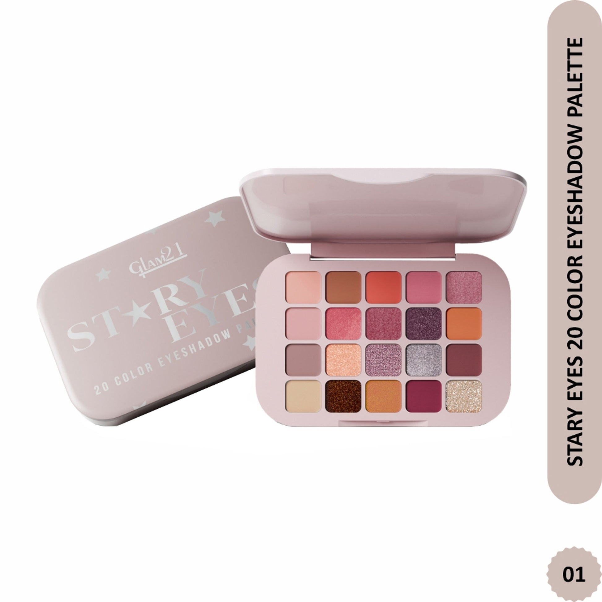 GLAM21 20 Color Eyeshadow Palette - Stary Eyes