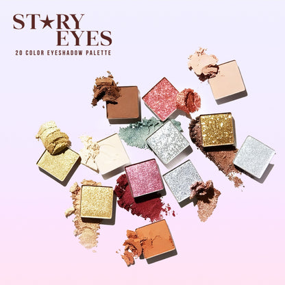 GLAM21 20 Color Eyeshadow Palette - Stary Eyes
