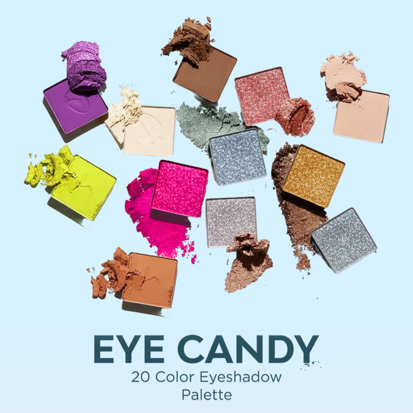 GLAM21 20 Color Eyeshadow Palette - Eye Candy