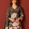 Dhiyona IE Floral Printed Beads and Stones Kurta With Trousers & \Dupatta